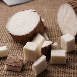 Manioc en cubes